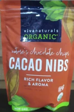 Viva Naturals Organic Cacao Nibs, 1 lb