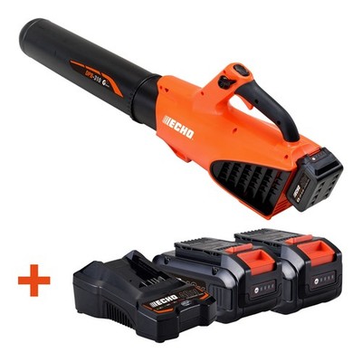 ''Neuware'' Akku-Laubbläser ECHO DPB-310 40V mit 2x 40V 4Ah Akkus + Ladegerät