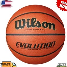 Wilson Evolution 29.5" Indoor Basketball Size 7 Microfiber Composite Game Ball