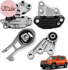 4pcs Engine And Transmission Mount Set For Jeep Renegade Fiat 500x