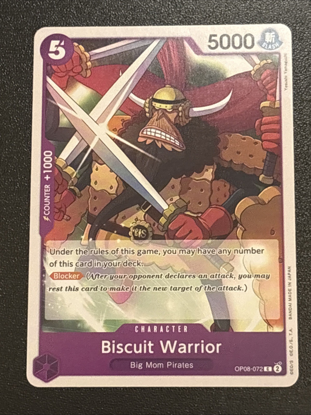 One Piece CCG Two Legends Biscuit Warrior OP08-072