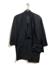 COMME des GARCONS Docking Long Jacket Women's Black 92cm Used