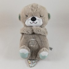 Fisher Price Soothe and Snuggle Otter Sound Machine Musical Breathing Baby Plush