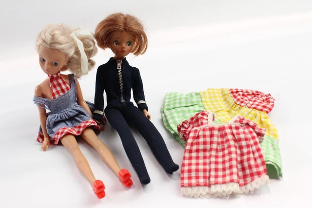 29 Mary Quant Daisy & Havoc Super Agent Dolls w/ Original Clothing