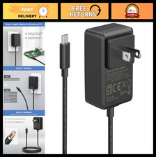 27W USB-C Power Supply Adapter for Raspberry Pi 5, GaN 5.1V/5A PD Charger