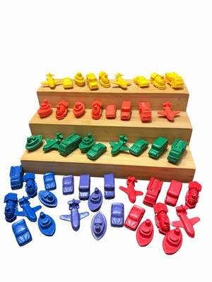 Learning Resources Mini Motors Counters Lot 50 Vehicles Math Manipulatives