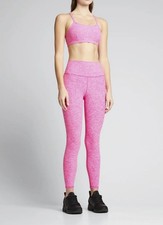 ALO Yoga Alosoft High Waist Highlight Leggings Bra Crop Top 2 Piece Set