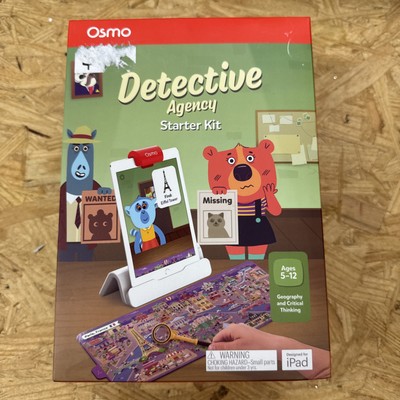 Osmo Detective Agency Starter Kit For iPad- Brand New FREE SHIPPING 