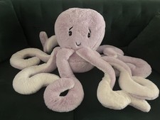 Frolics Collection Plush Jumbo Purple Octopus Stuffed Toy Rare Soft 8 Legs