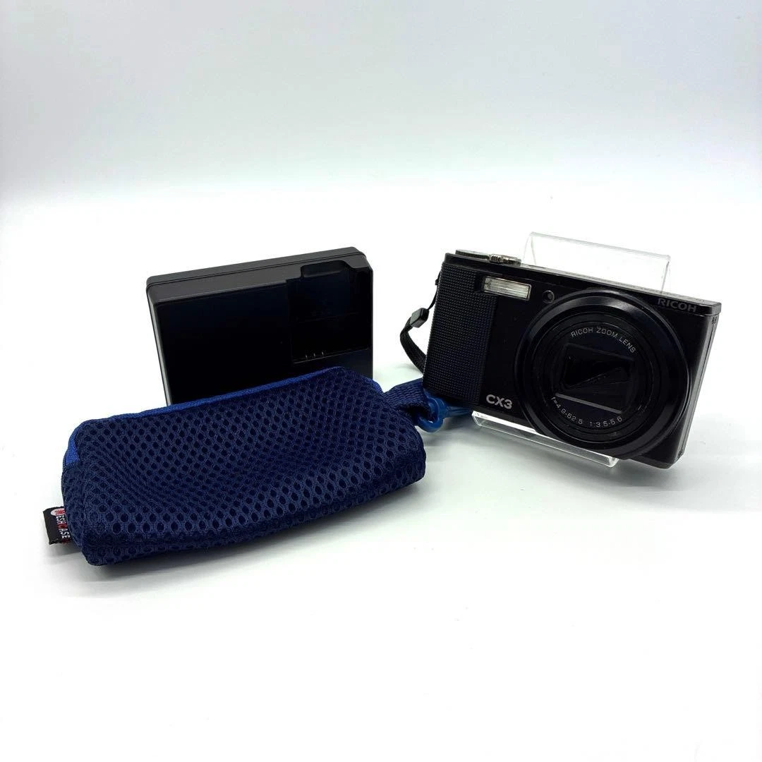 動作品 箱 Ricoh リコー CX3 Digital Camera ケース 黒 2024人気新作 CX3 リコー Ricoh 箱 動作品 Digital ケースの通販 cx3