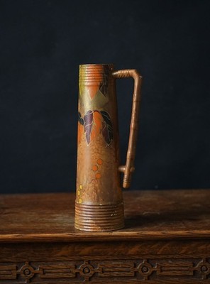 Vintage Paris Wilton England große Vase 32 cm Retro Herbst Design