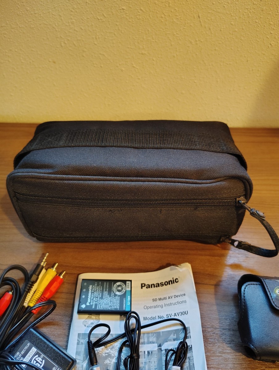 Panasonic SV-AV30 Flash Media, Hard Drive Camcorder for sale