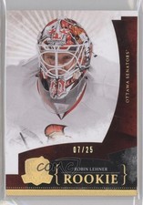 2010-11 Upper Deck The Cup Gold Spectrum 7/25 Robin Lehner #98 2d8