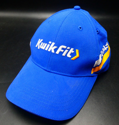Mütze Kappe Kwik Fit blau offiziell 2025 BTCC britische Tourenwagen Motorsport