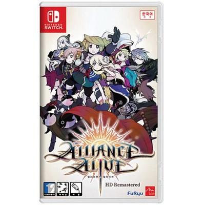Nintendo Switch The Alliance Alive HD Remastered Korean English Chinese Japanese
