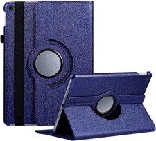 Smart Case with 360 Rotating Stand for Samsung Galaxy Tab A 10.1 2019 - Dark Bl
