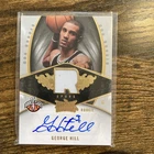 2008 Fleer Hot Prospects RC GEORGE HILL #127 ROOKE PATCH AUTO 287/399 RPA