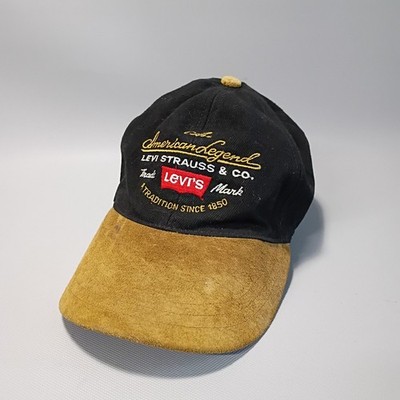 Levi s American Legend Black Baseball Cap Snapback Hat