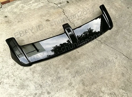 1X ABS Rear Roof Spoiler Wing Glossy Black OE Style For 2007-2011 Honda CRV C-RV