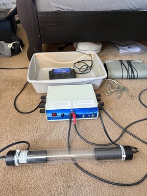 TrueRife F-117 Rife Machine Full System with Bulb, Foot Bath, Soft Pillow