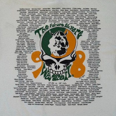 Vintage 1998 Grateful Dead Steal Your Face 'The Future Is Here' Rare T-Shirt