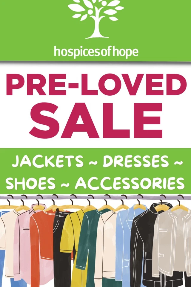 HOSPICES OF HOPE - MIXED FASHION SALE!! Men's & Womenswear! £1 STARTS!