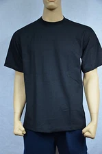 3 NEW SHAKA WEAR SUPER MAX HEAVY WEIGHT T-SHIRTS BLACK TEE PLAIN LARGE L