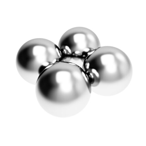 1/2 Inch Neodymium Rare Earth Sphere Magnets N48 (4 Pack) - Picture 1 of 2