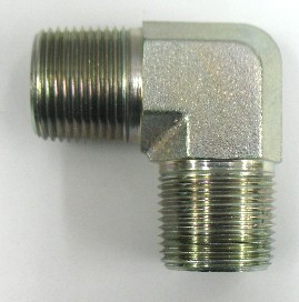 AF C3529-06-06 - 3/8 Male Pipe (.675''-18) x 3/8 Male Pipe (.675''-18) 90° - Bild 1 von 3