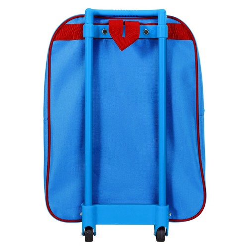 Paw Patrol Trolley Foldable Wheeled Cabin Bag Luggage Kids Boys Blue - Picture 5 of 9