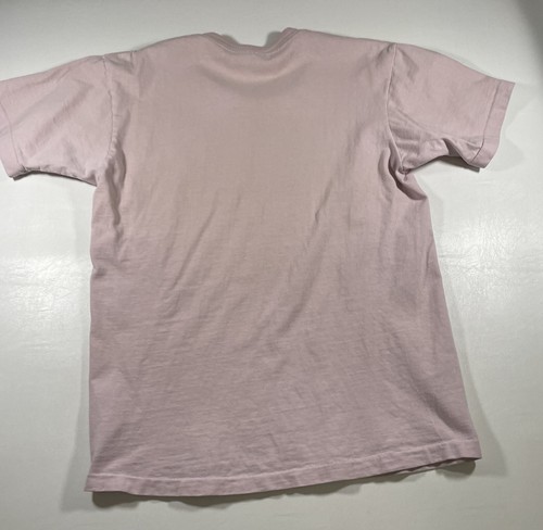 Vtg 80s Banana Republic Shirt M Minister Of Propaganda Graphic Print Pink - Picture 13 of 15