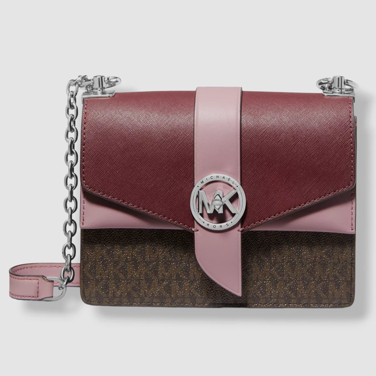 Michael michael kors signature greenwich small convertible crossbody Clearance