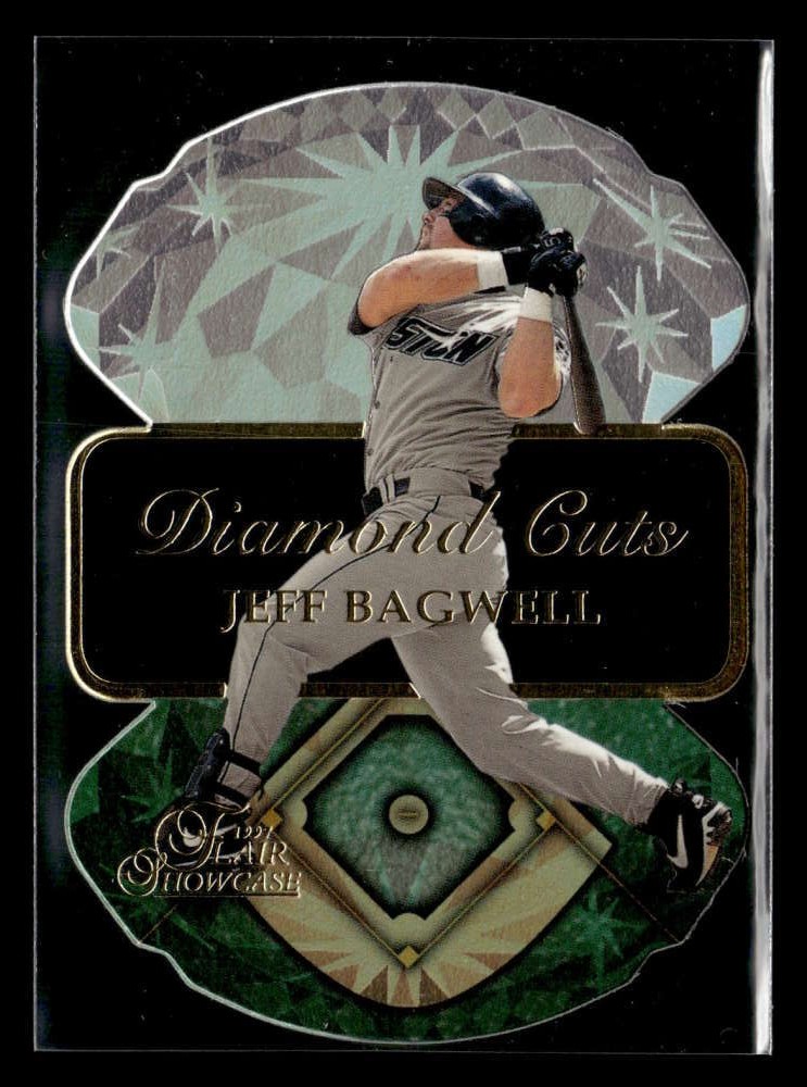 1997 Flair Showcase Jeff Bagwell Diamond Cuts #1 Houston Astros U2630