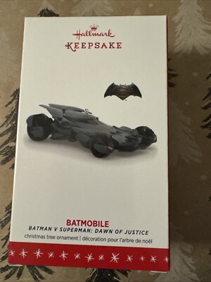 2016 Hallmark Keepsake BATMOBILE  Batman v Superman: Dawn of Justice NEW