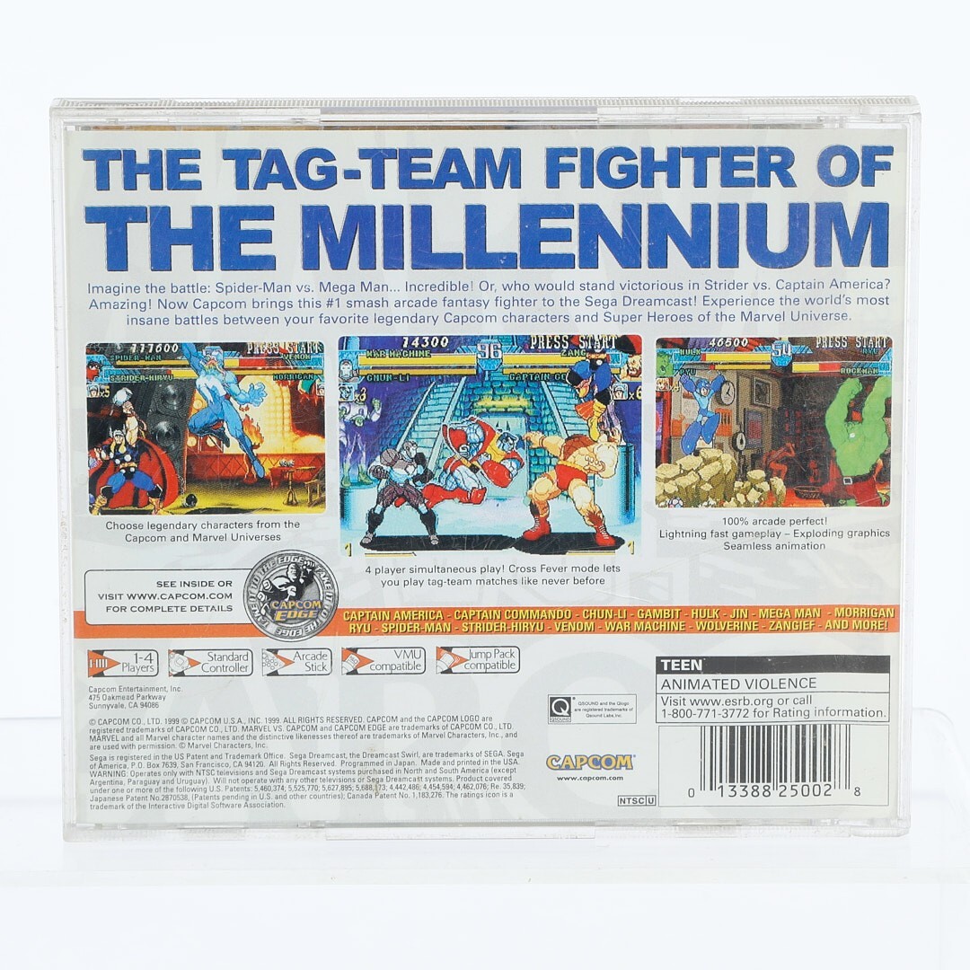 Marvel vs. Capcom: Clash of Super Heroes (Sega Dreamcast, 1999