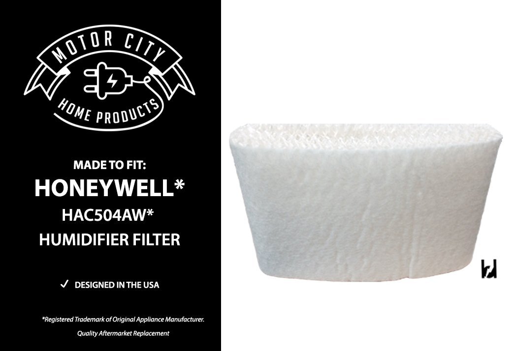 Wicking Filters Compatible With Honeywell Hac-504aw, Filter 