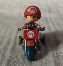 Nintendo Super Mario Baby Mario Mini Bike Figure Suntory Coffee Boss  Promo Item
