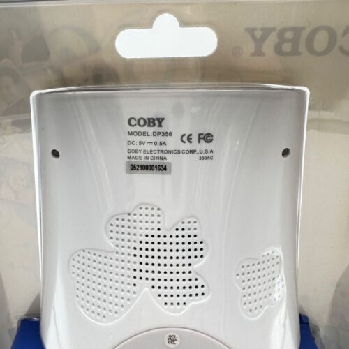NEW COBY DP356 Digital Photo Album/Alarm Clock/Plays MP3 & WMA Music - Picture 5 of 7