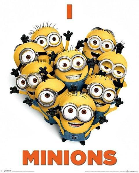 Despicable Me 2 : I Love Minions - Mini Poster 40 x 50 cm new and sealed