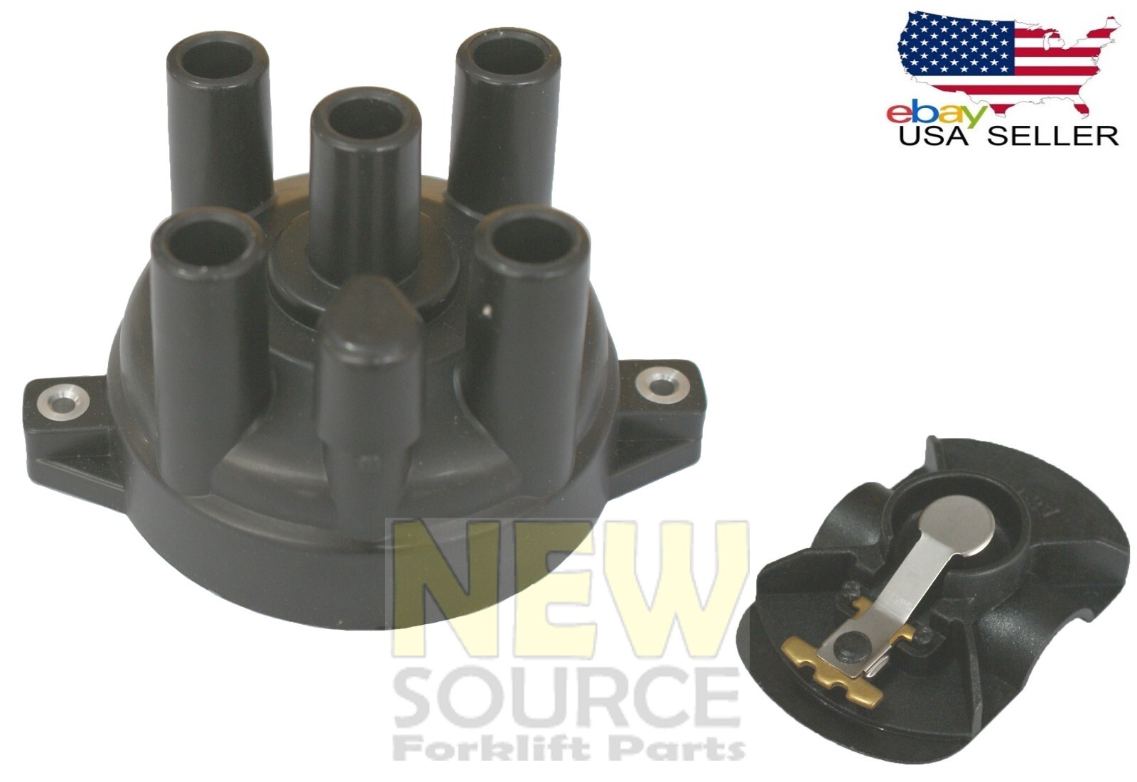 A218353 DISTRIBUTOR CAP + A218357 ROTOR TUNE UP KIT DAEWOO-DOOSAN TP004