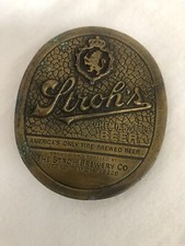 Vintage Stroh  s belt buckle From one beer lover to another. Advertising IMC BB1