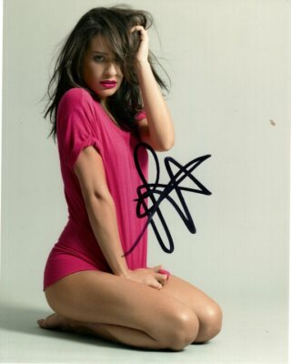 LEA MICHELE Signed Autographed 8x10 Photo | eBay