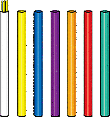 Goblets Straw Storage 100/pk Identification Artificial Insemination 10 mm Orange - Picture 1 of 1