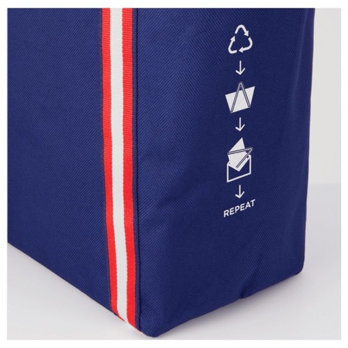 NEW ANYA HINDMARCH x Meijiya THE UNIVERSAL BAG Navy Japan Limited NEW - Picture 3 of 9