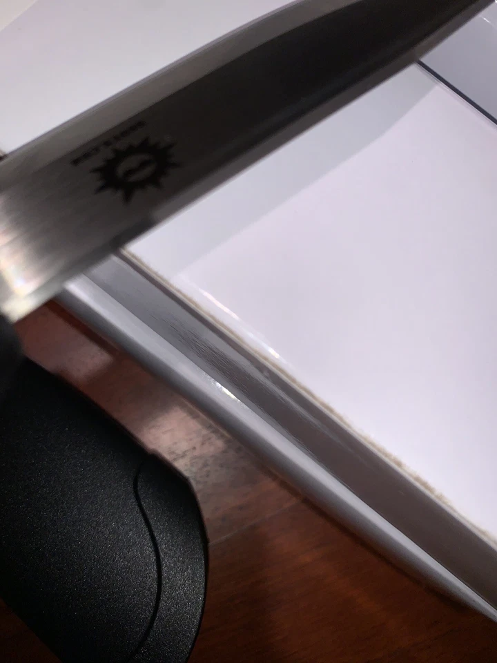 "Cuchillo de hoja fija de acero inoxidable de 4,01"" con funda arbusto artesanía caza pesca" Foto 4 de 4