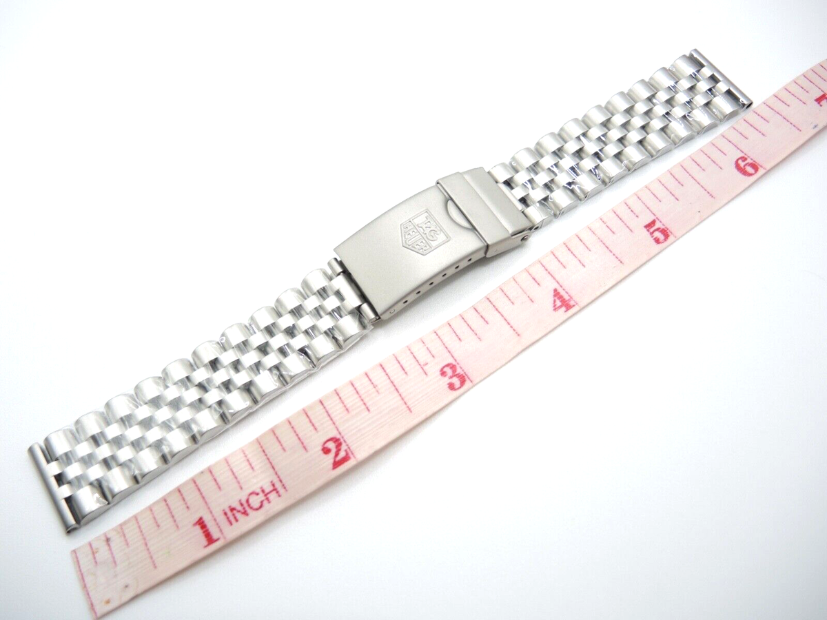 NEW 18MM STAINLESS MATTE FINISHED BRACELET TAG HEUER F1 WA1211