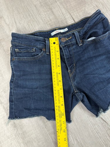 Levi’s 715 Bootcut Cut Off Short Shorts Daisy Duke Women Size 27 (Actual 26) - Picture 19 of 19