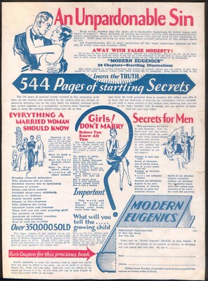 1932 Männerzeitschrift Werbung für schlüpfrige Lesesache! Kostenloser UK Versand
