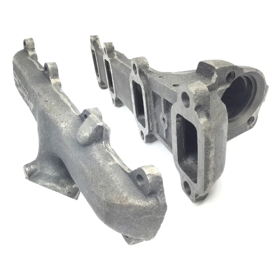 L+R Pair NEW Exhaust Manifolds 1965-1976 FORD F100 F250 F350 FE 352 360 390 - Image 2 of 4