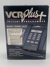 Vintage Gemstar VCR PLUS Instant Programmer REMOTE CONTROL, Untested